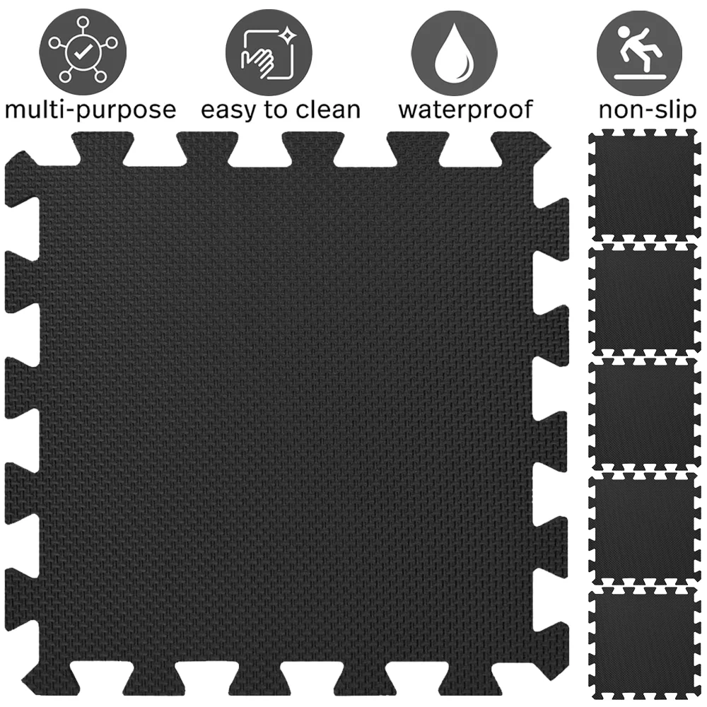 8/16 Pcs Gym Mat Cross-pattern - Home Gym Garage recensie en prijs