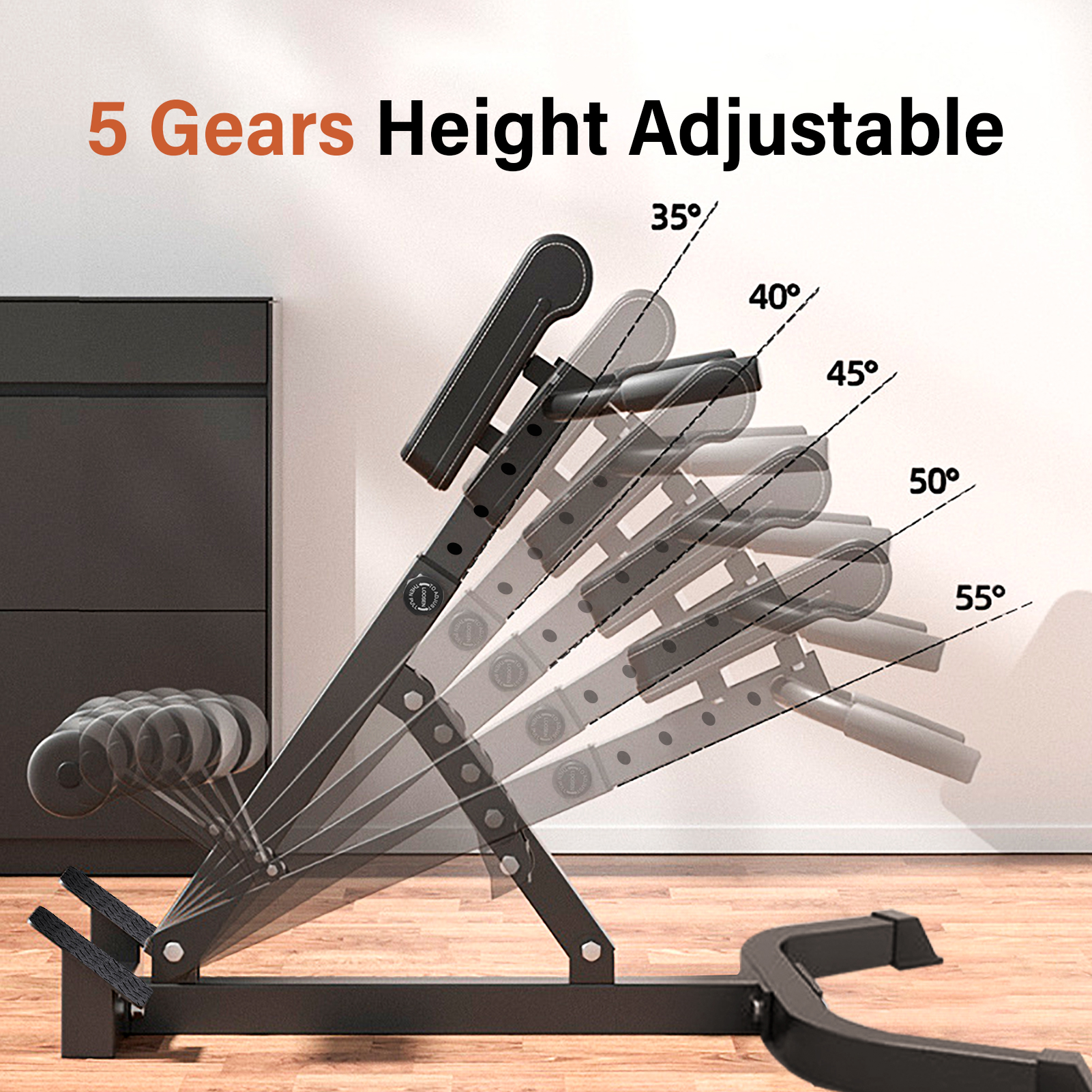 330LBS Heavy Duty Roman Chair, - Home Gym Hamstring Exercises recensie en prijs
