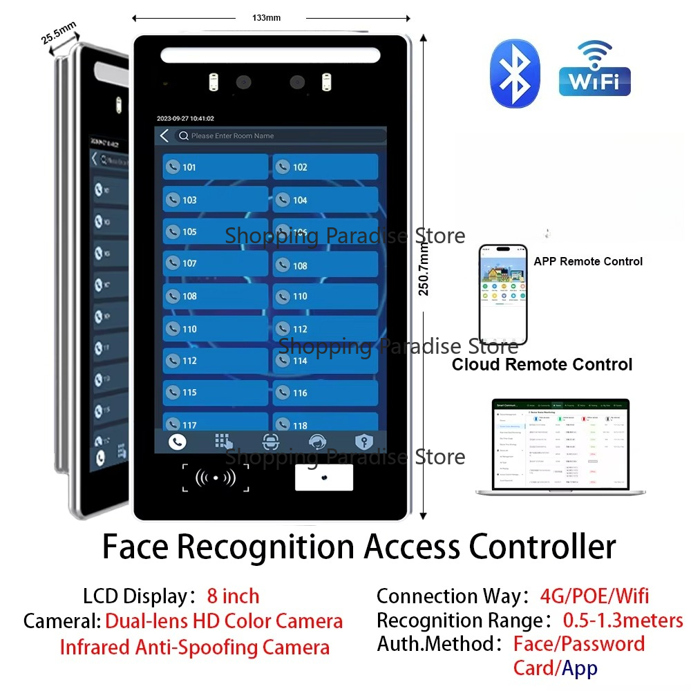 Door Access Control System Vid - Home Gym Video recensie en prijs