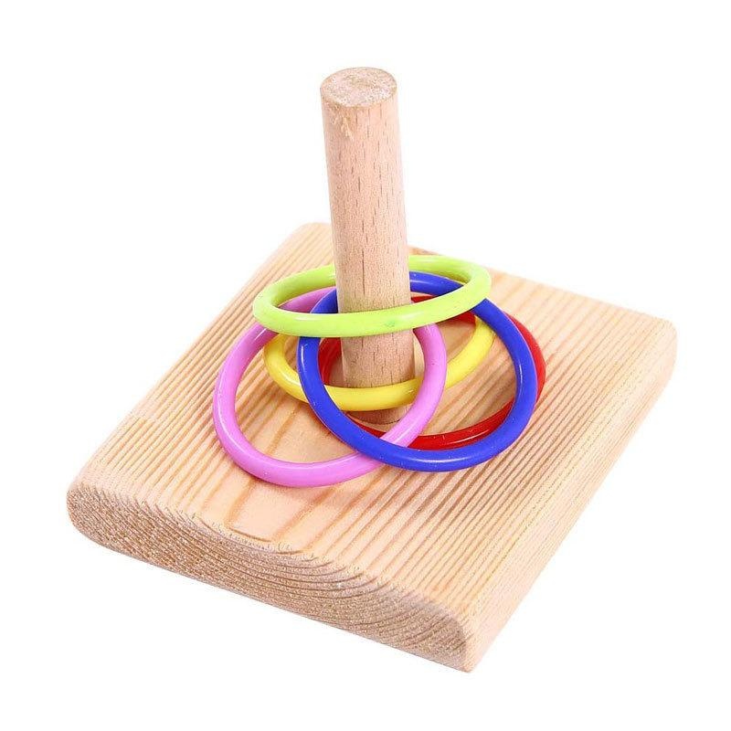 Bird Training Ring Toy Parrot  - Gymnastic Rings Wooden recensie en prijs