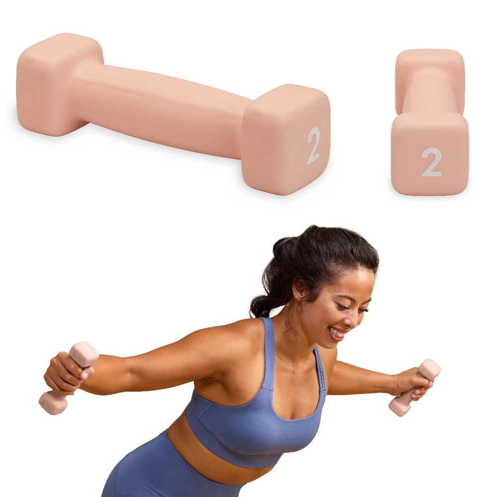 Neoprene Coated 2 Pound Dumbbe - Home Gym Gym Equipment recensie en prijs