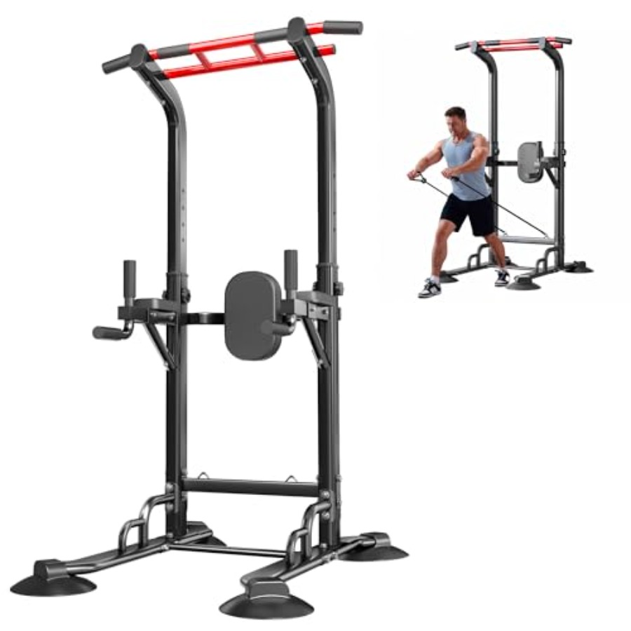 Home gym pull up bar station:  - Home Gym Multi Station recensie en prijs