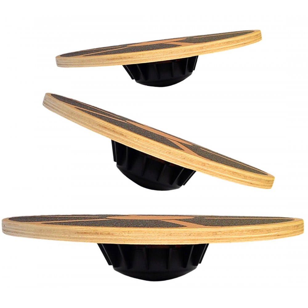 Non-Slip Wooden Wobble Balance - Wobble Board Balance recensie en prijs